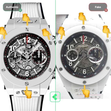 how to identify fake hublot big bang|are hublot watches genuine.